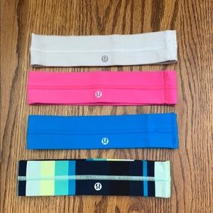 Lululemon Headbands (Pack of 4)